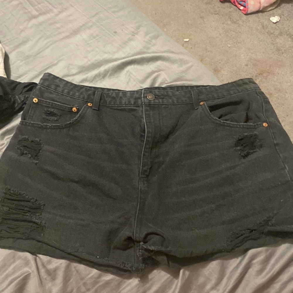 Black shorts